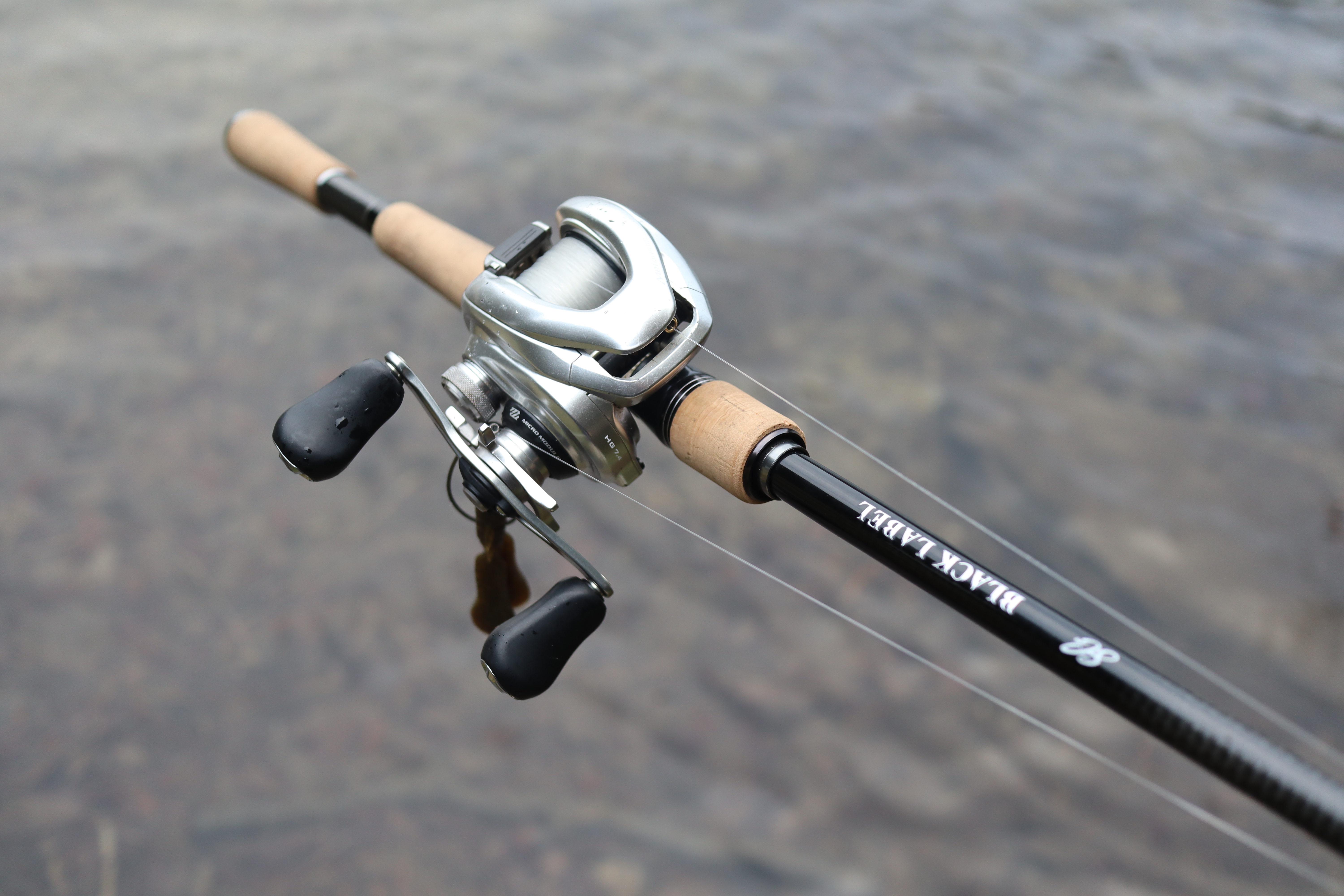 DAIWA ダイワ ブラックレーベルSG 6102M＋RB ベイトロッド-